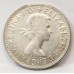 AUSTRALIA 1961 and 1963 . ONE 1 SHILLINGS . ERROR . BITTEN EDGE . PLANCHET FLAW